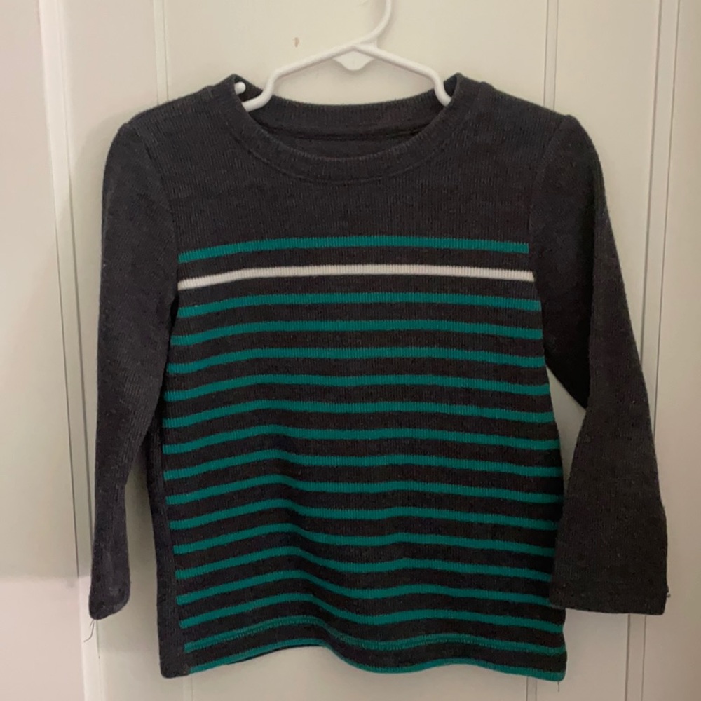 Jumping Beans Lightweight Striped Sweater - 3T